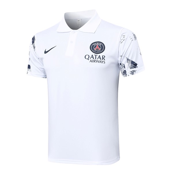 Polo PSG 2024/25 Blanco 2